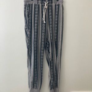Bohemian, casual, loose-fitting pants